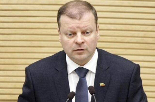 Pritarta Sauliaus Skvernelio kandidatūrai į Premjerus