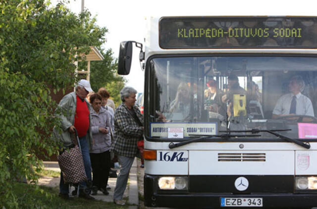 Atnaujinti maršrutai Dituvą gali pasiekti po Naujųjų