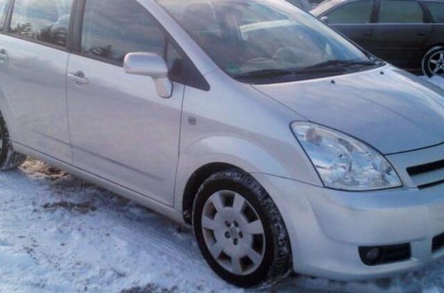 Klaipėdoje pavogta „Toyota Corolla Verso"