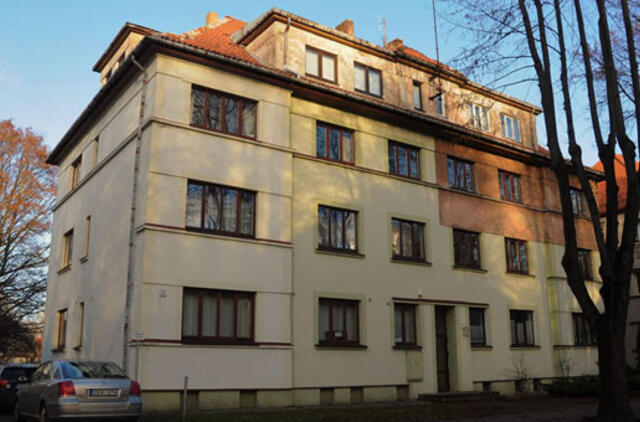 Klaipėdos akvarelės: namai ir žmonės (468)