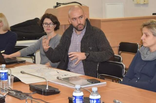 Pristatyti Gargždų miesto parko infrastruktūros sutvarkymo projektiniai pasiūlymai