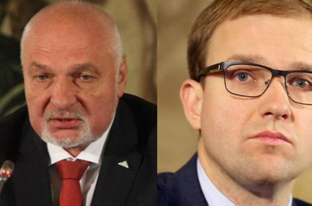 V. Mazuronis ir V. Gapšys palieka Darbo partiją