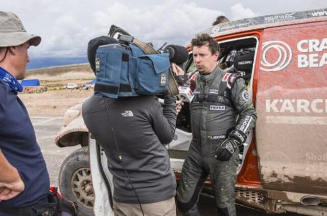 Antano Juknevičiaus ir Dariaus Vaičiulio ekipažas septintajame Dakaro ralio etape - 22-as