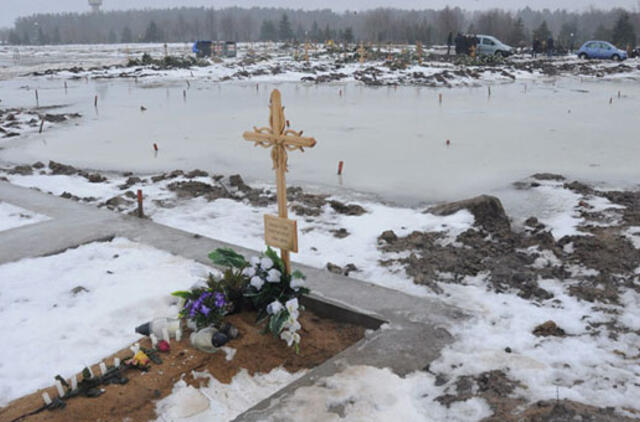 Atlydžiai tvindo Lėbartų kapines