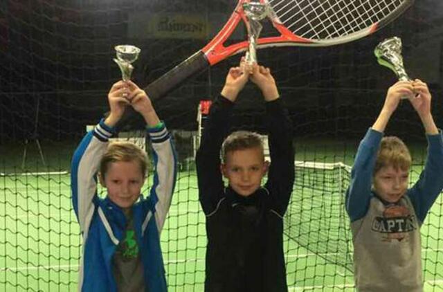 Jaunųjų tenisininkų triumfas