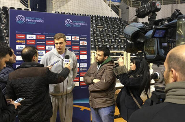 Klaipėdos „Neptūnui“ – Graikijos žurnalistų dėmesys