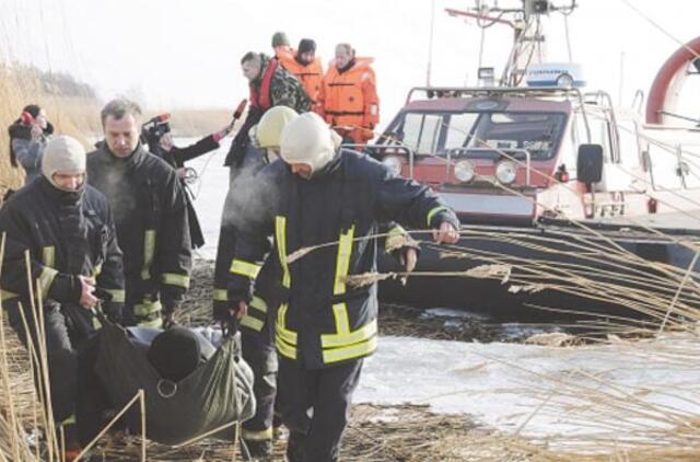 Pasieniečiai pasirengė Kuršių mariose gelbėti žvejus