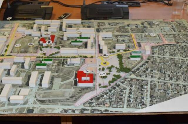 Pristatė pietinės Gargždų dalies tvarkymo idėjas