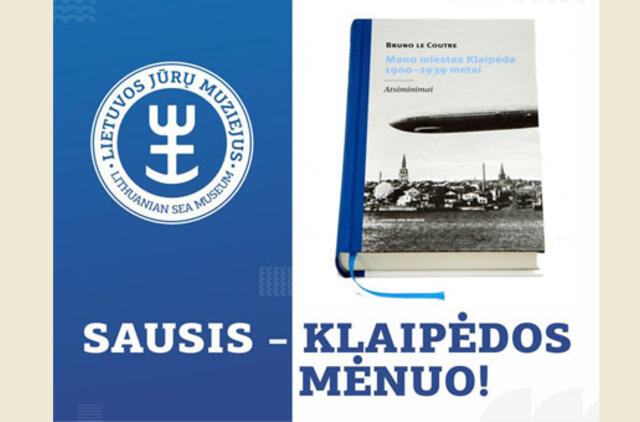 Su knyga apie Klaipėdą - nemokami delfinų pasirodymai