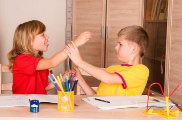 Vaikai ir peštynės