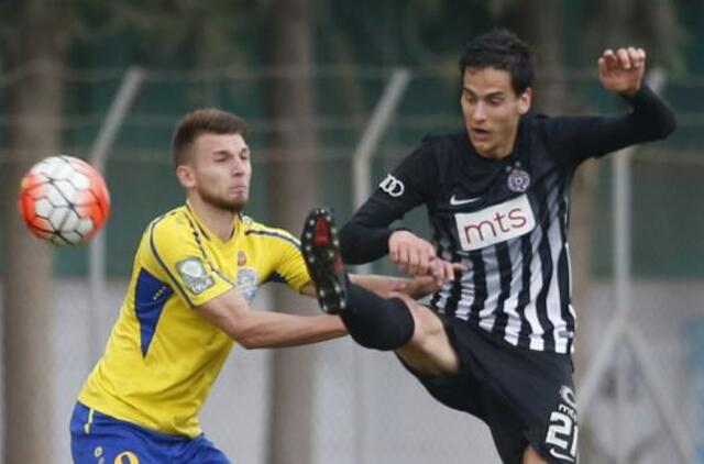 "Atlantas" pralaimėjo ir "partizanams" iš Belgrado