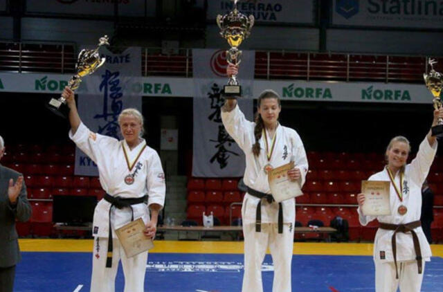 Diana Mačiūtė tapo Lietuvos kyokushin karatė vicečempione