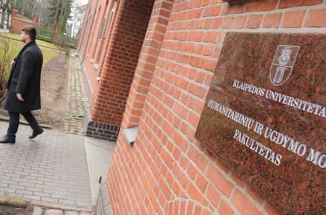 Klaipėda tikisi, kad mieste išliks universitetas