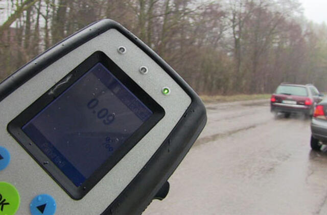 Klaipėdoje gaudė neblaivius vairuotojus