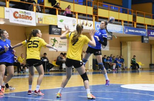 Klaipėdos rankininkės – moterų lygos pusfinalyje