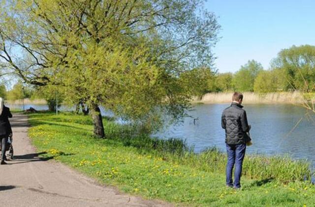Nuspręsta: Malūno parke - Malūno tvenkinys
