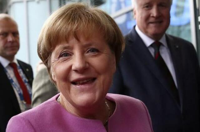 Partija nominavo Angelą Merkel siekti ketvirtosios kadencijos