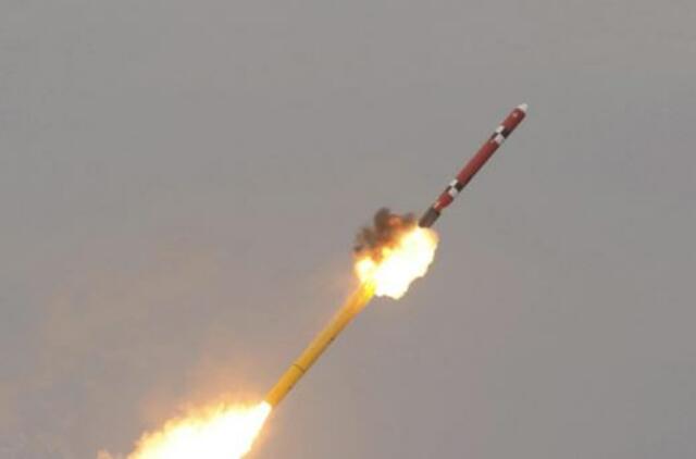 Po Šiaurės Korėjos raketos bandymo JT Saugumo Taryba renkasi į skubų posėdį