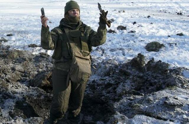 Rytų Ukrainoje ir toliau vyksta intensyvios kovos