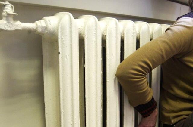 Šiek tiek augo šilumos kaina