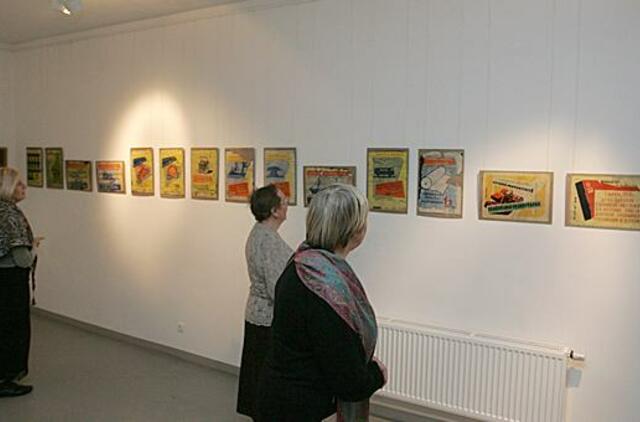 Šilutėje - degtukų dėžučių etikečių paroda