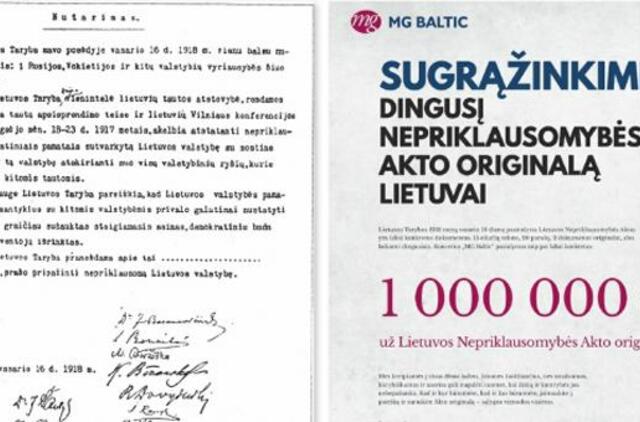 Tai, kas teisėtai Lietuvai priklauso