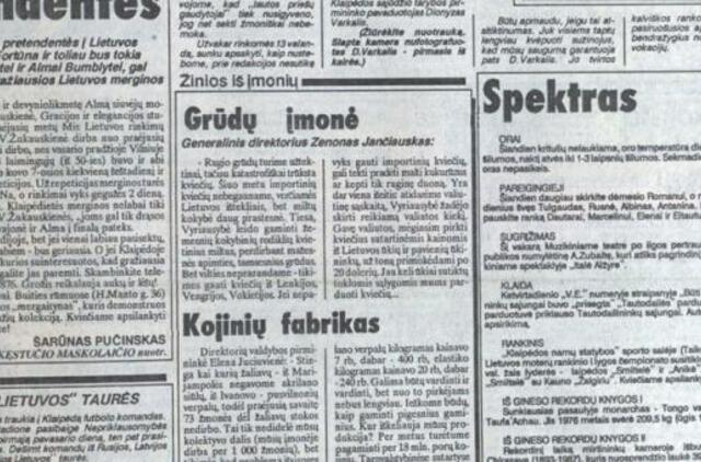 "Vakarų ekspresas". 1992 02 27 ir 29