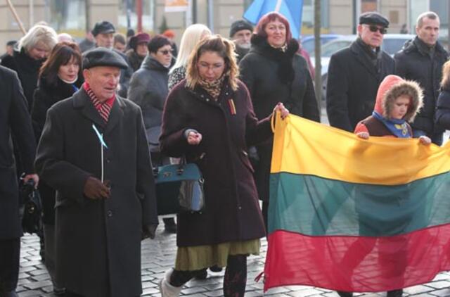 Vasario 16-oji Klaipėdoje - su šventiška nuotaika