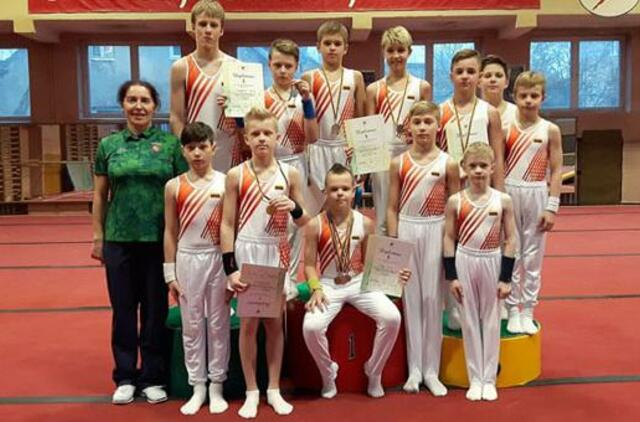 Klaipėdos gimnastų pergalės