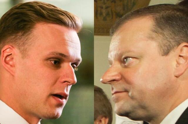 Kokiu tikslu iš tiesų susitiko Saulius Skvernelis ir Gabrielius Landsbergis