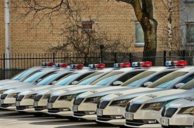 Klaipėdos policija sulaukė naujų automobilių