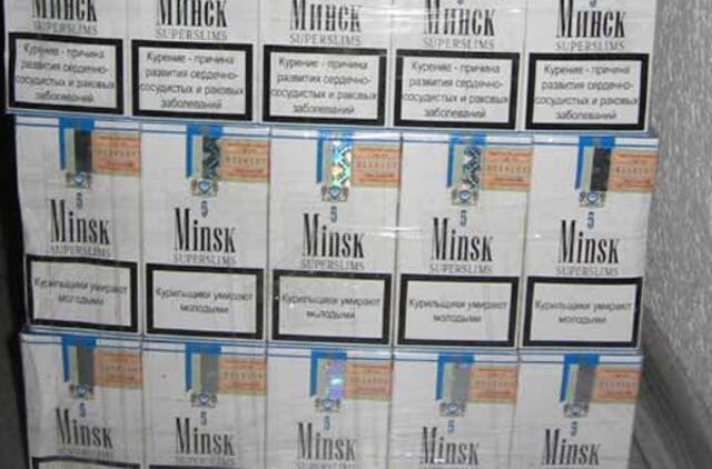 Radviliškyje sulaikė kontrabandinių cigarečių už 142 tūkst. eurų