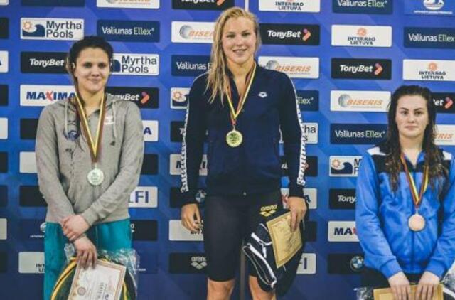 Rūta Meilutytė Lietuvos pirmenybėse iškovojo šešis aukso medalius