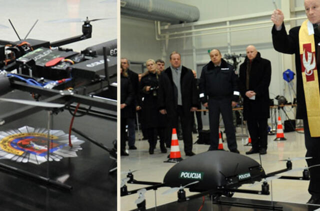 Už dronus virš galvos galima tik pabarti