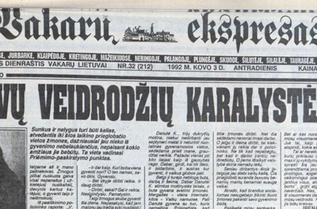 "Vakarų ekspresas". 1992 03 03