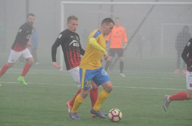 "Atlanto" futbolininkai sužaidė lygiosiomis su "Trakais"