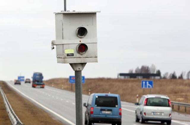 Greičio matuokliai savaitę veiks itin jautriu režimu