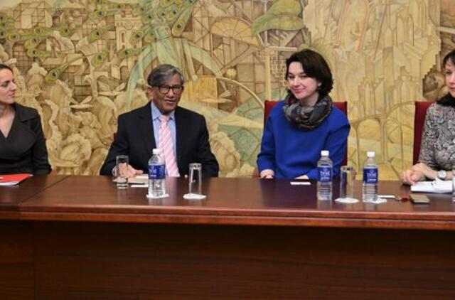 KU lankėsi Indijos garbės konsulas