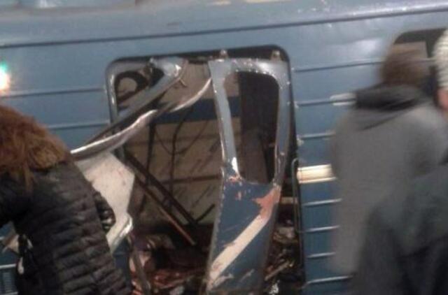 Sankt Peterburgo metro - sprogimas, yra žuvusių