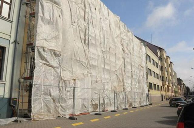 Šternbergo namas bus atnaujintas iki rudens