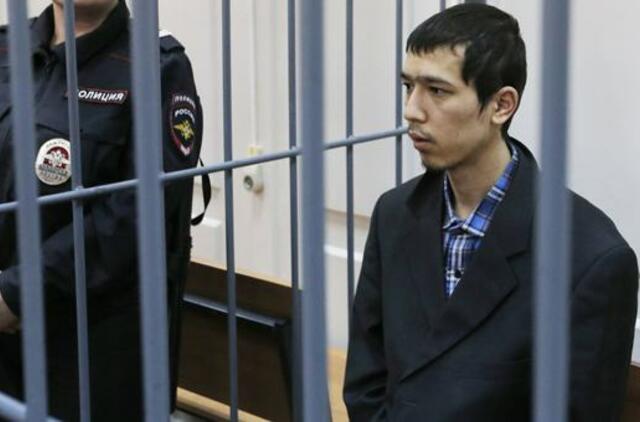 Išpuolio Sankt Peterburge organizavimu įtariamas asmuo teigia tik vykdęs nurodymus