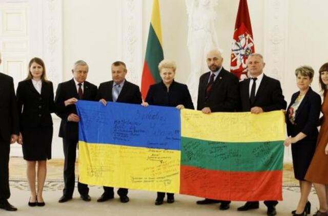 Ukrainos kariai dėkoja Lietuvai