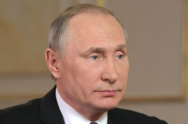 Vladimiras Putinas: prie JAV vairo stojus Donaldui Trampui, šalių santykiai pablogėjo