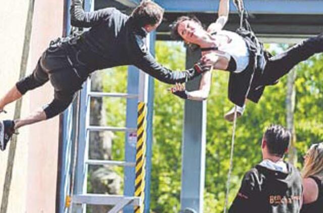 Ant teatro sienų - unikalus spektaklis