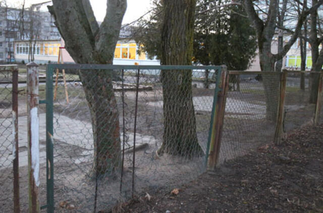 Darželius apjuos naujomis tvoromis