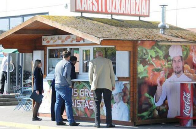 Mieste - kioskai "nelegalai"