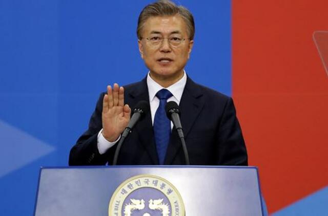 Prisaikdintas naujasis Pietų Korėjos prezidentas