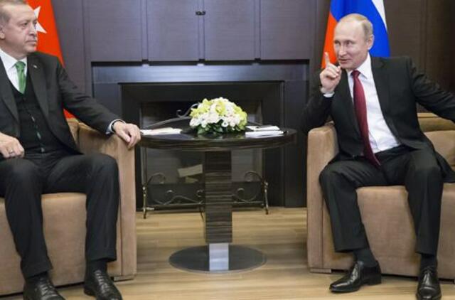 Vladimiras Putinas: Rusija ir Turkija normalizavo partnerystę