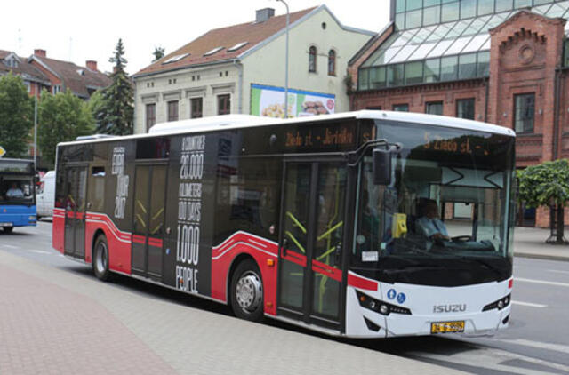 Autobusų parkas ruošiasi atsinaujinti