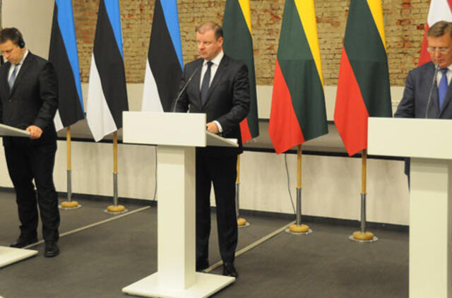 Baltijos šalių premjerai lankysis Klaipėdos SGD terminale